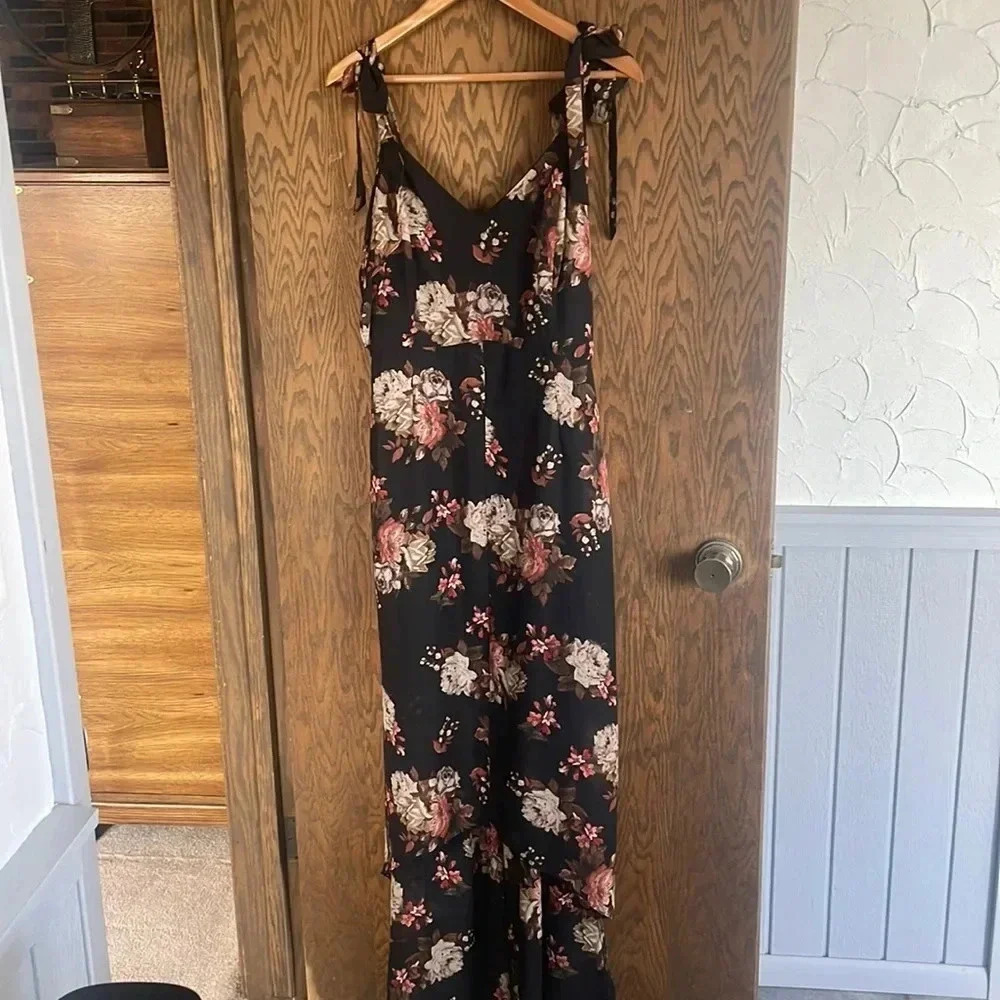 Floral High Low Dress